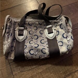 CELINE MACADAM SULKY SHOULDER BAG - Authentic Vintage